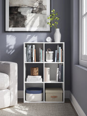 Diamond Furniture - Ashley Furniture - Onita Six Cube Organizer - Six Cube Organizer / White - EA9630-3X2