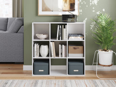 Diamond Furniture - Ashley Furniture - Onita Nine Cube Organizer - Nine Cube Organizer / White - EA9630-3X3