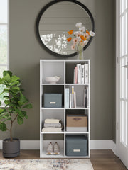 Diamond Furniture - Ashley Furniture - Onita Eight Cube Organizer - Eight Cube Organizer / White - EA9630-4X2