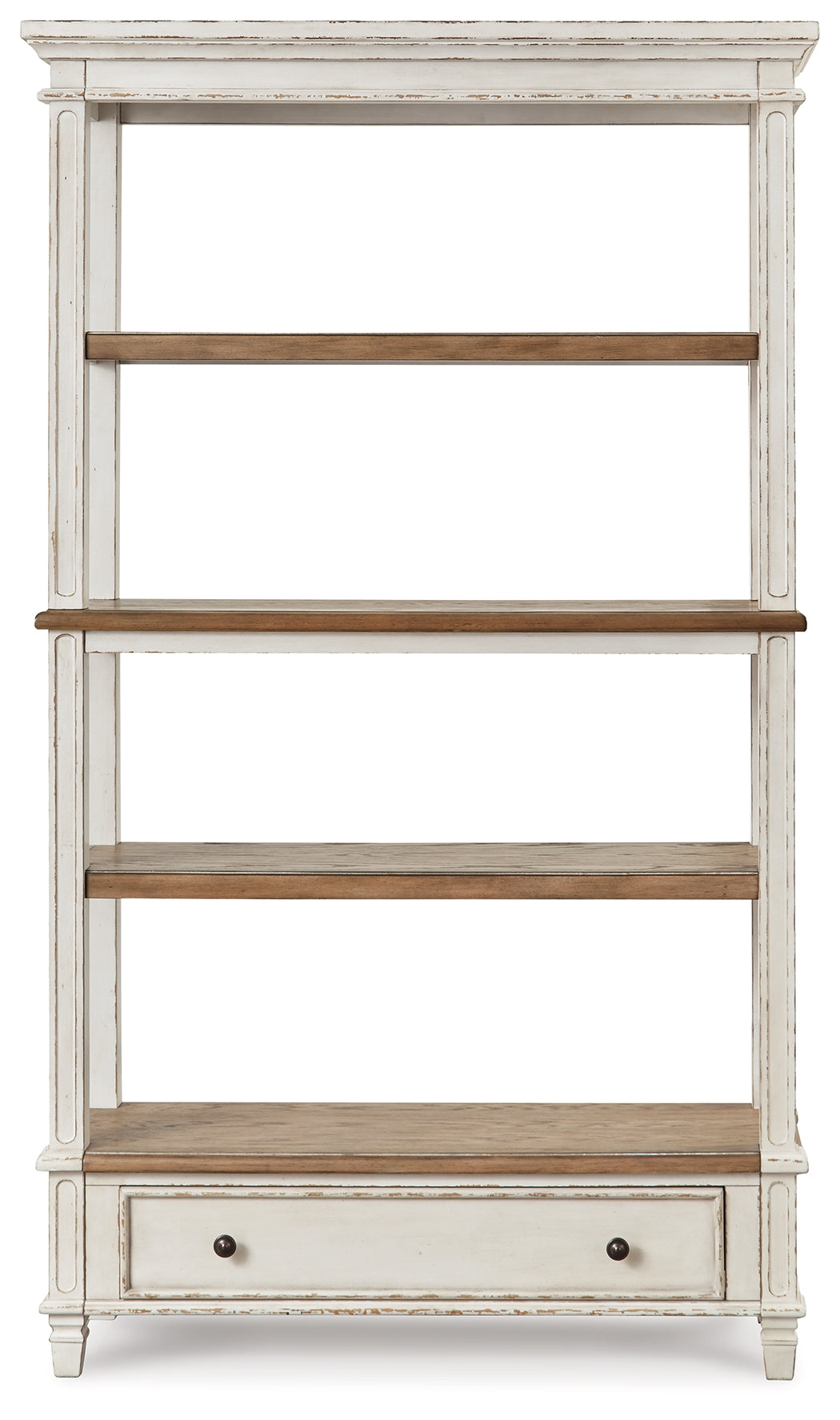 Realyn Lift-top Desk, L-shaped Desk and 4 Bookcases