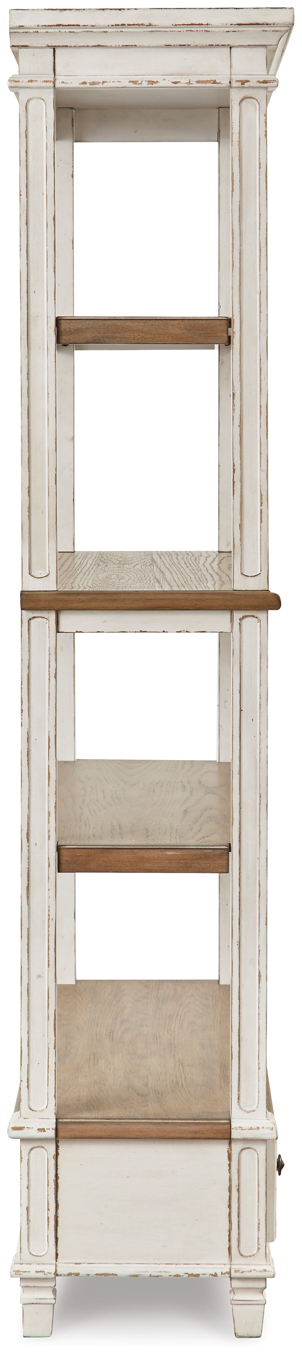 Realyn Lift-top Desk, L-shaped Desk and 4 Bookcases