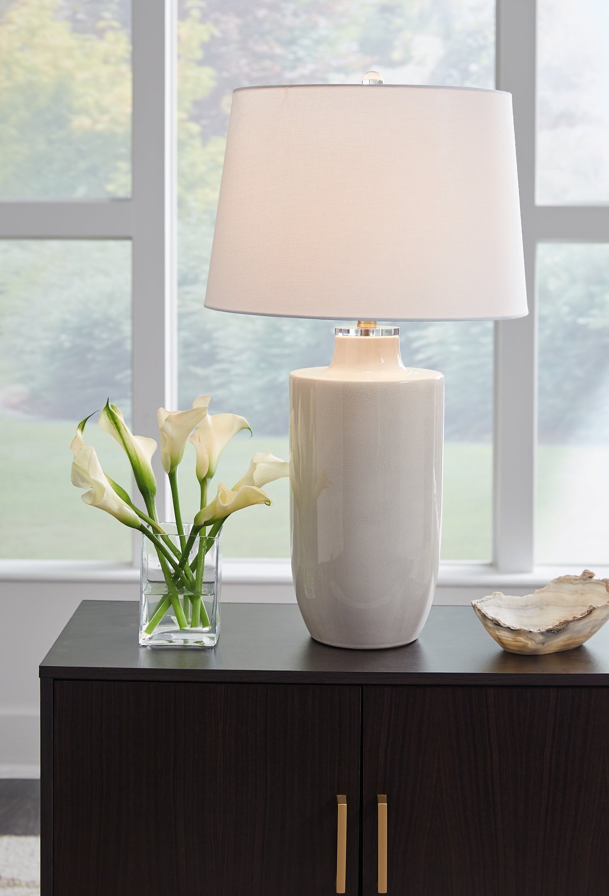 Diamond Furniture - Ashley Furniture - Cylener Lighting - Table Lamp (Set of 2) / Off White - L100794X2
