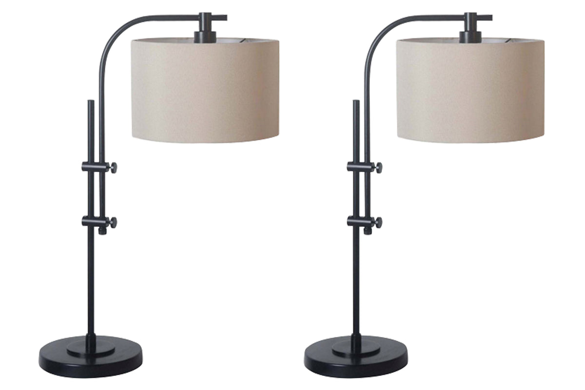 Diamond Furniture - Ashley Furniture - Baronvale Accent Lamp (Set of 2) - Accent Lamp (Set of 2) - L206043X2