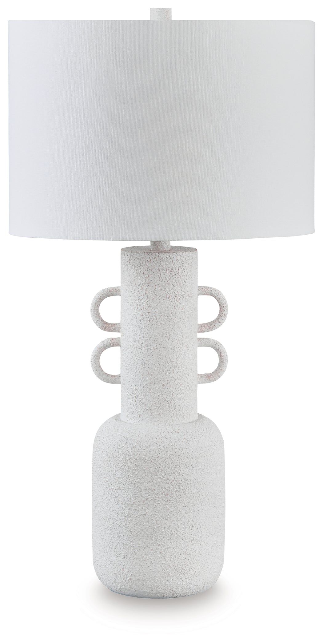 Diamond Furniture - Ashley Furniture - Perringhill Lighting - Metal Table Lamp (1/CN) / Distressed White - L207504