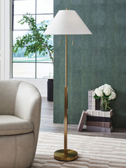Diamond Furniture - Ashley Furniture - Haigwood Lighting - Metal Table Lamp (1/CN) / Gold Finish - L208474