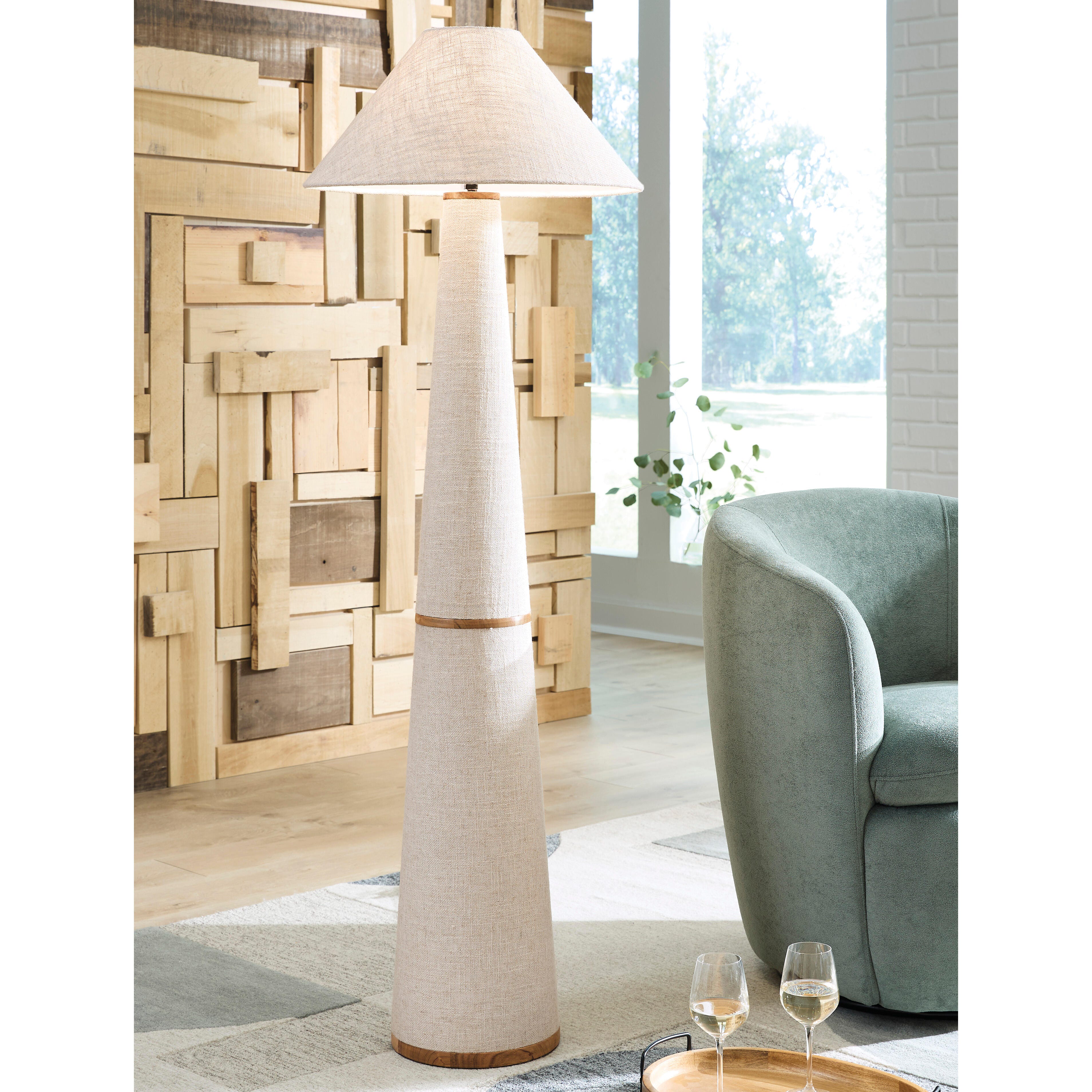 Diamond Furniture - Ashley Furniture - Dellridge Floor Lamp - Metal Floor Lamp (1/CN) - L400001