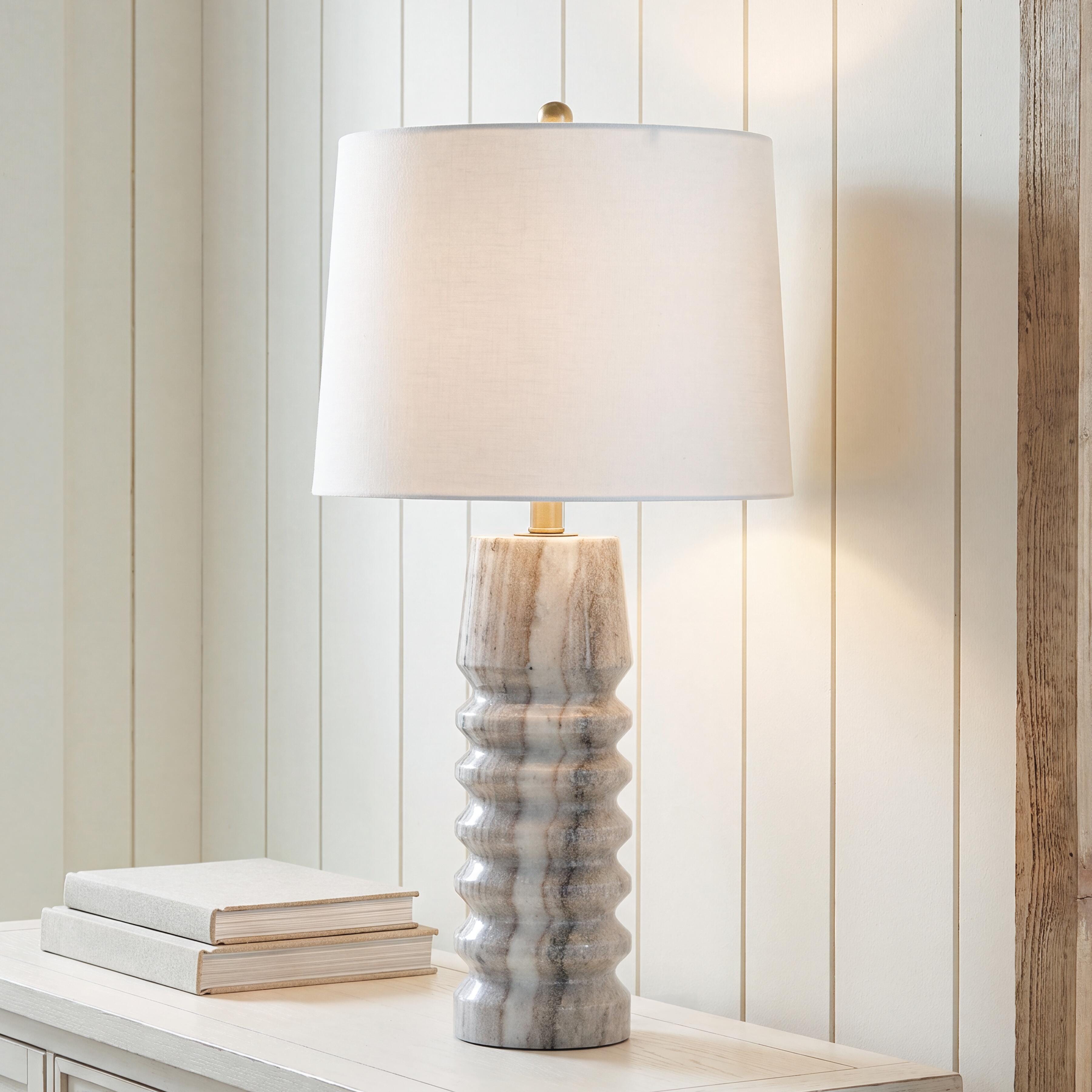 Diamond Furniture - Ashley Furniture - Desmont Table Lamp - Marble Table Lamp (1/CN) - L428974