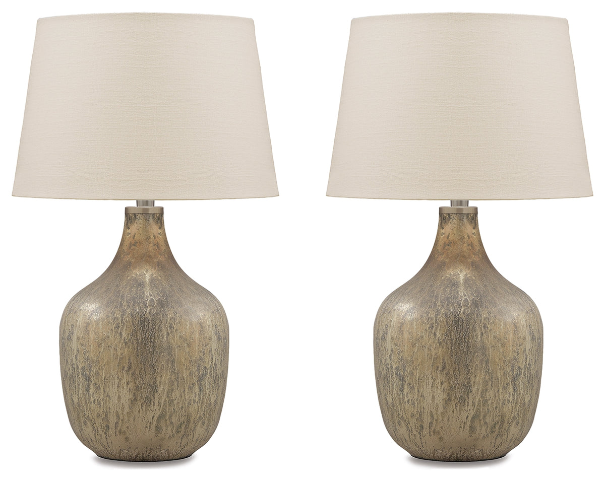 Diamond Furniture - Ashley Furniture - Mari Table Lamp (Set of 2) - Table Lamp (Set of 2) - L430664X2