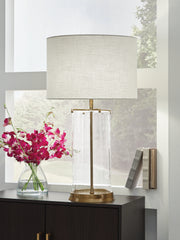 Diamond Furniture - Ashley Furniture - Gizeh Table Lamp - Glass Table Lamp (1/CN) - L430954
