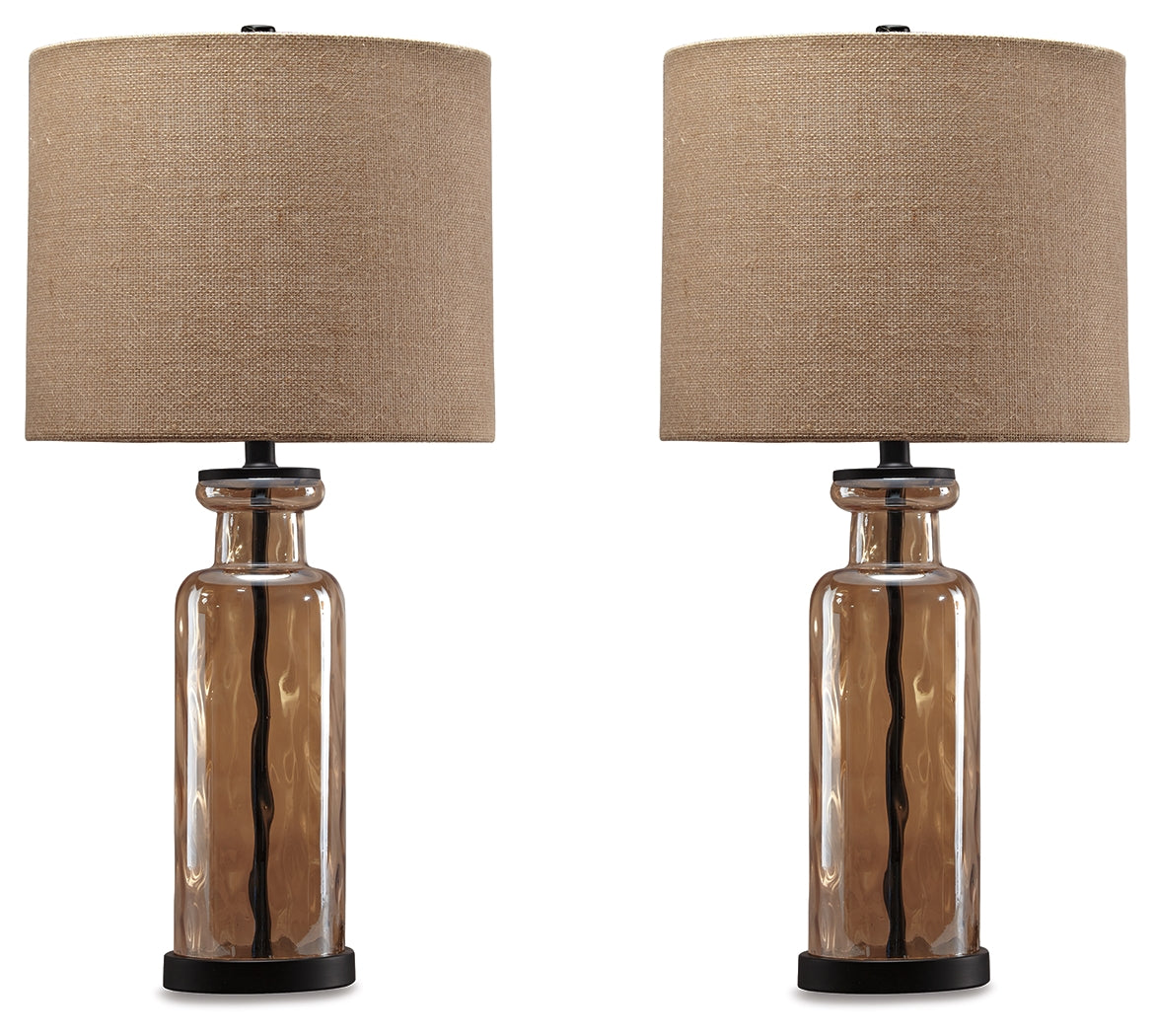 Diamond Furniture - Ashley Furniture - Laurentia Table Lamp (Set of 2) - Table Lamp (Set of 2) - L431414X2