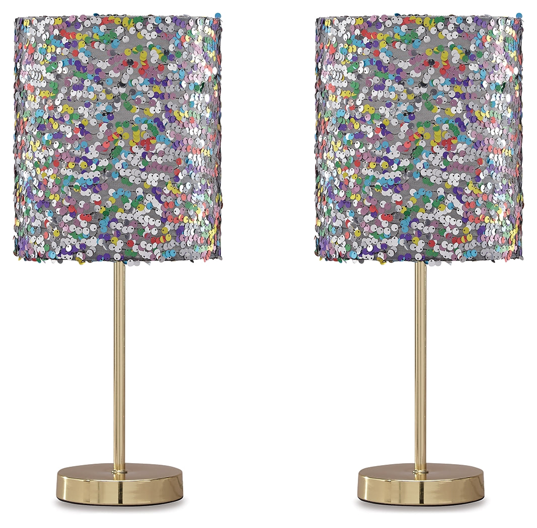 Diamond Furniture - Ashley Furniture - Maddy Lighting - Table Lamp (Set of 2) / Multi - L857724X2