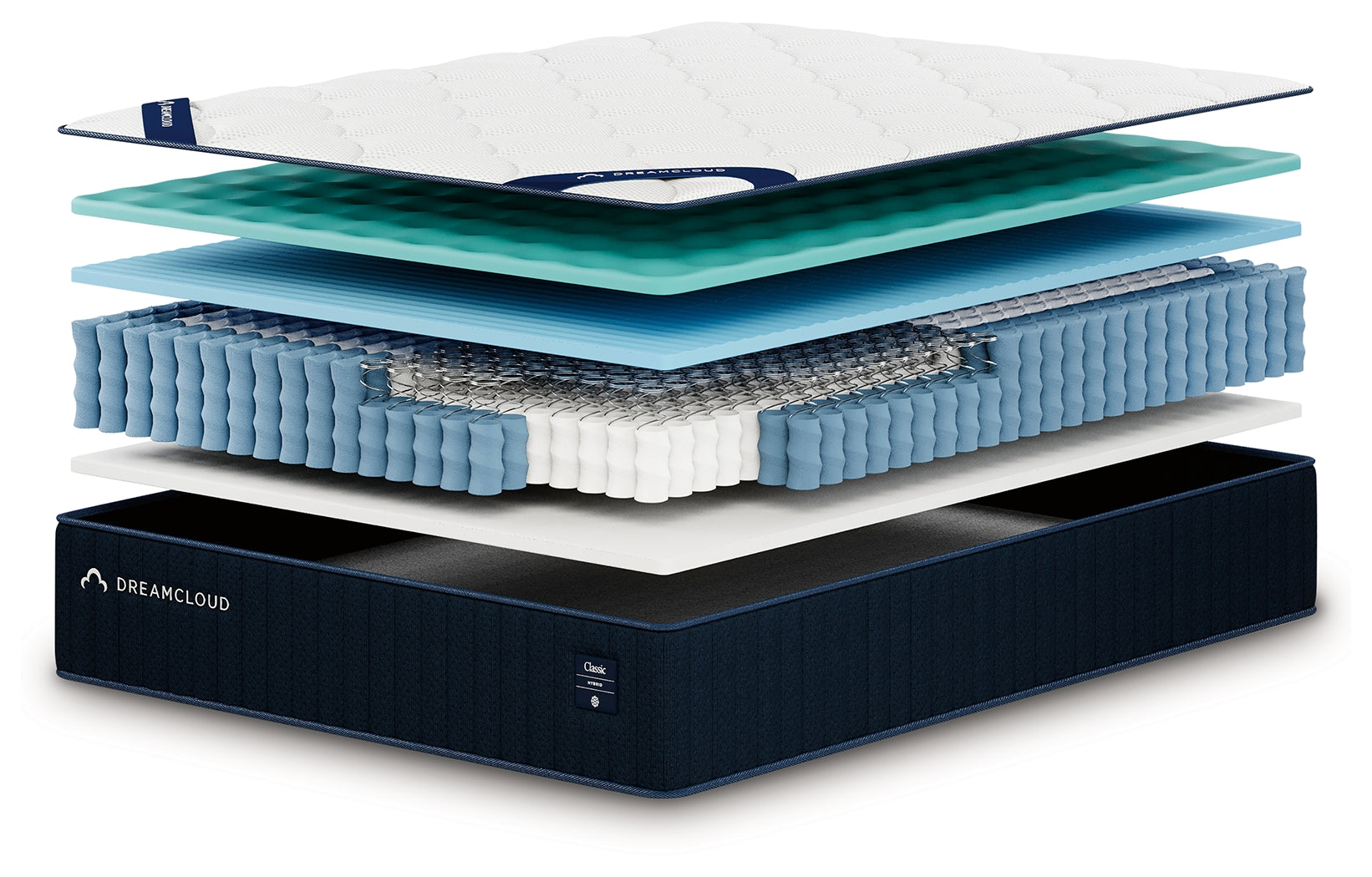 DreamCloud Classic Hybrid California King Mattress