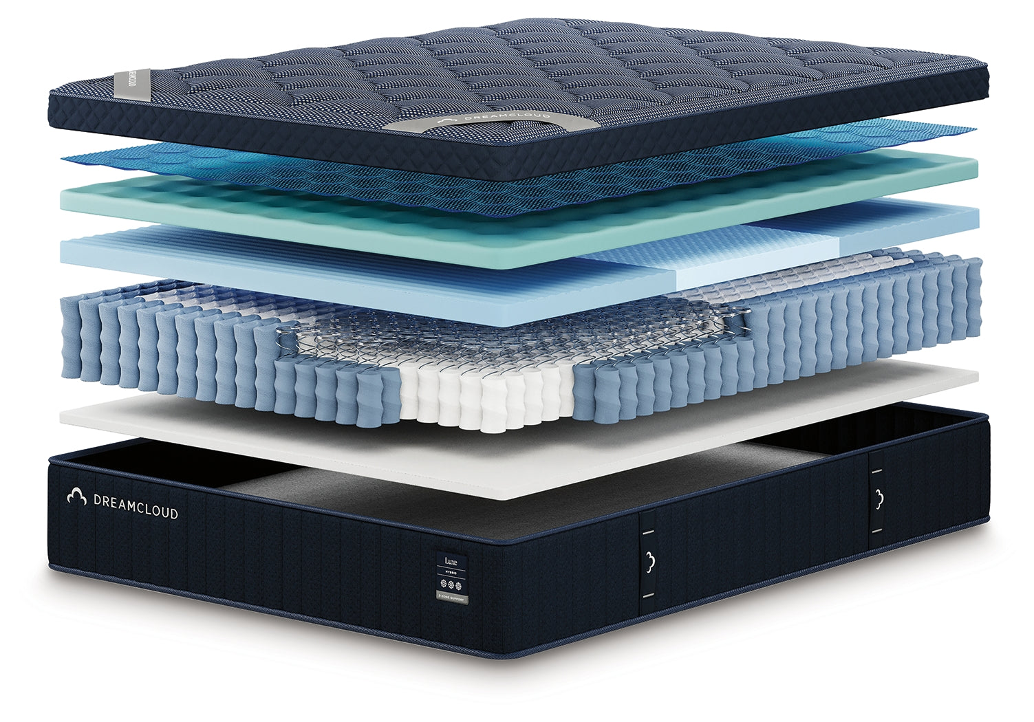 DreamCloud Luxe Hybrid California King Mattress