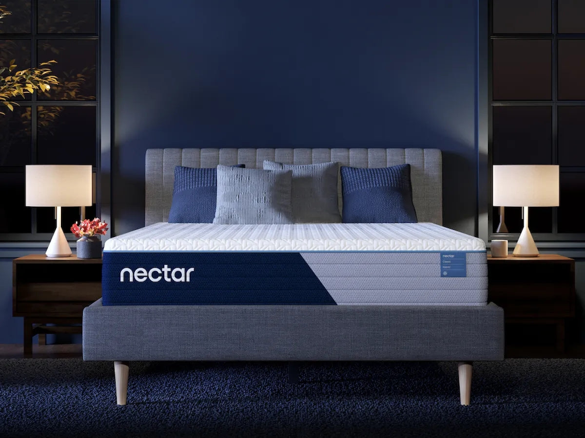 Diamond Furniture - Ashley Furniture - Nectar Classic Hybrid 5.1 Twin XL Mattress - Twin XL / White - M14071