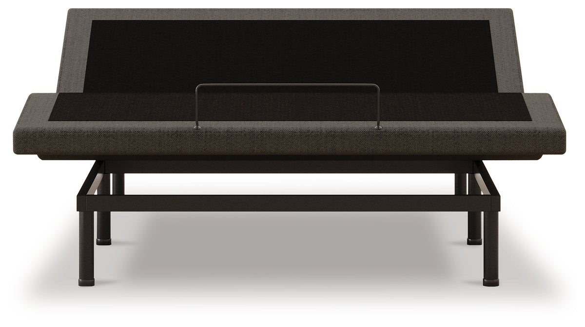 Diamond Furniture - Ashley Furniture - Head/Foot Model - Better Queen Adjustable Base - Queen Adjustable Base / Charcoal Gray - M5X432