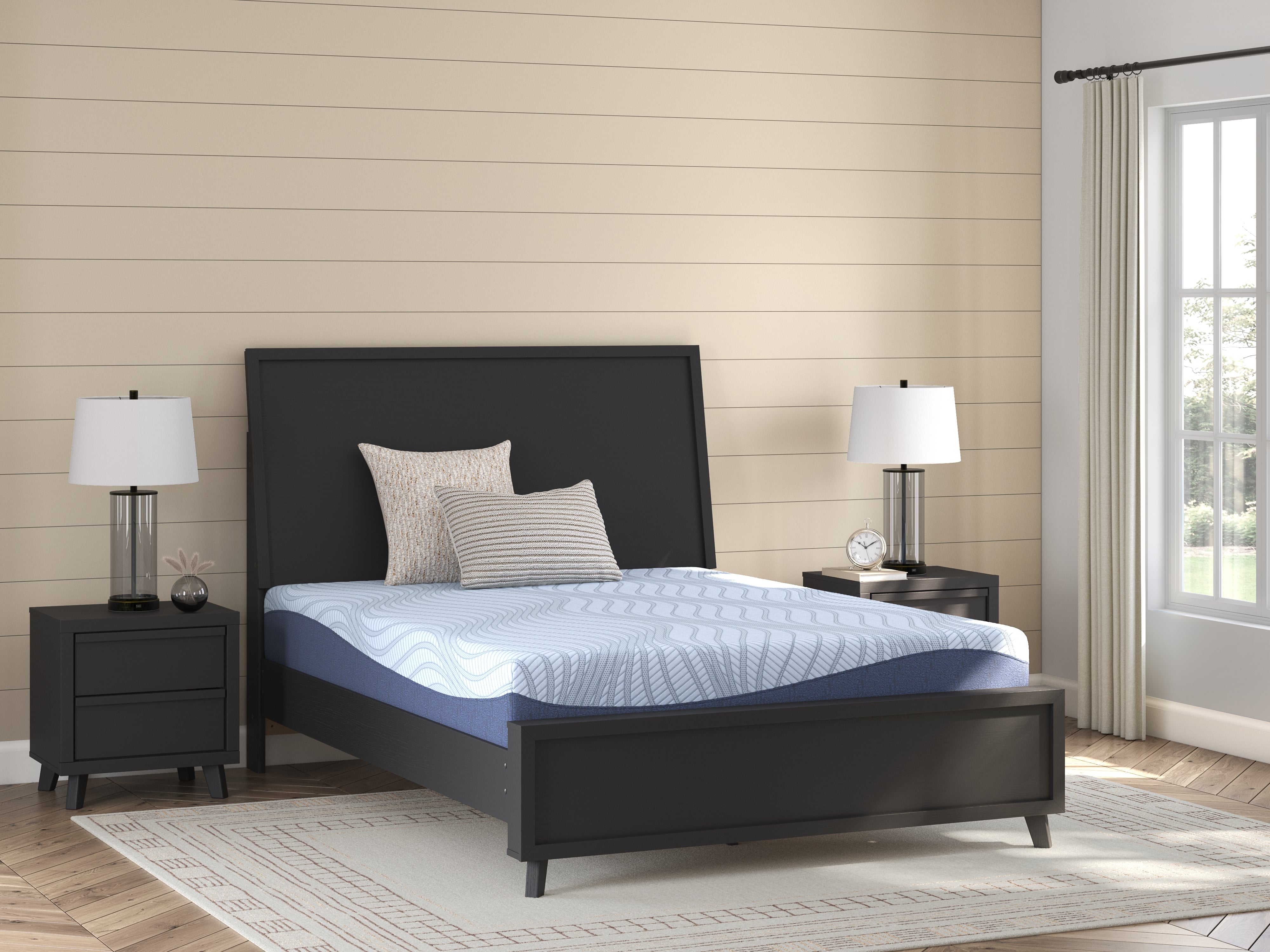 Diamond Furniture - Ashley Furniture - Peak 2.0 10 Memory Foam Mattresses - California King / White - M20551