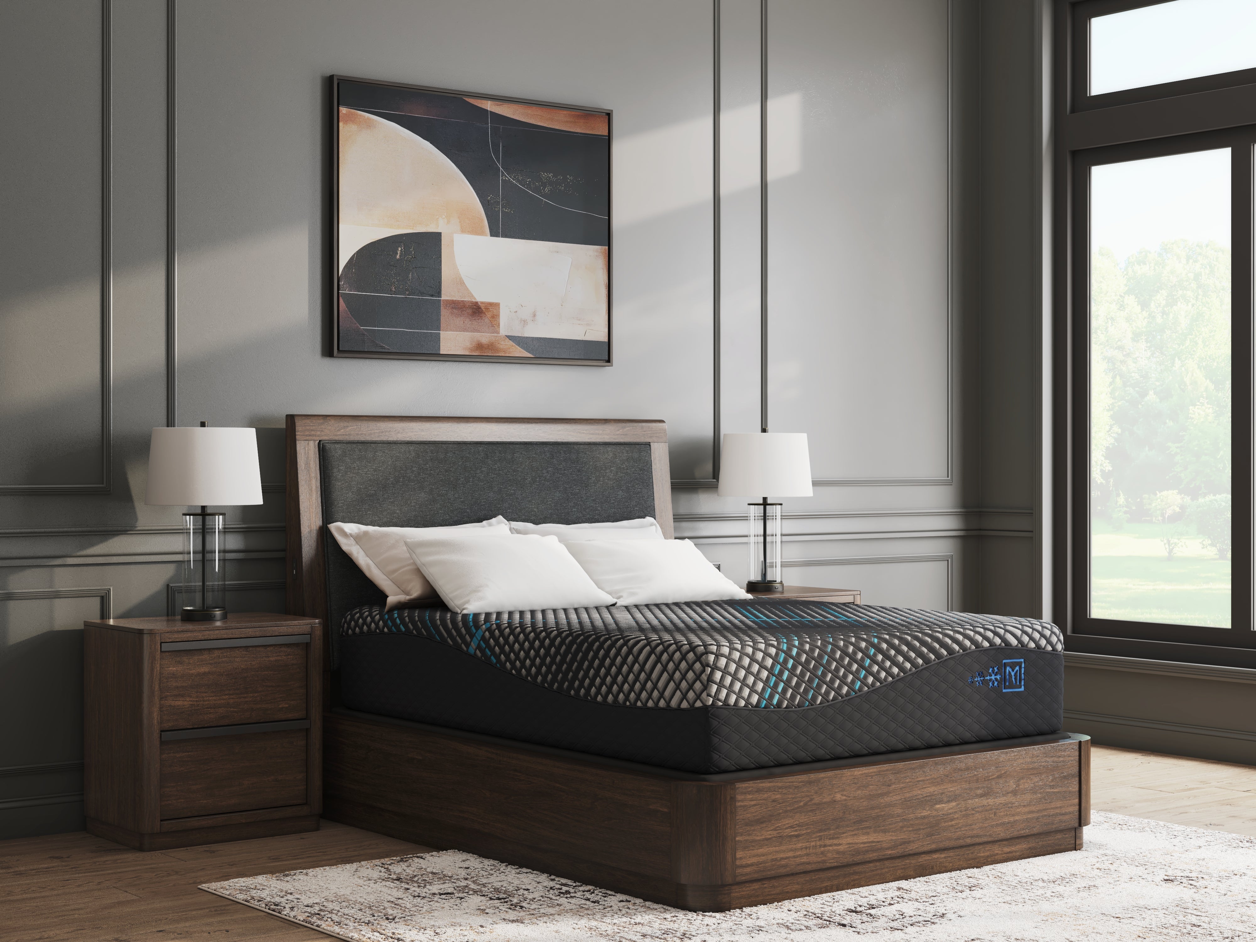 Diamond Furniture - Ashley Furniture - Millennium 2.0 Foam 14 Inch Mattresses - Queen / Black - M31231