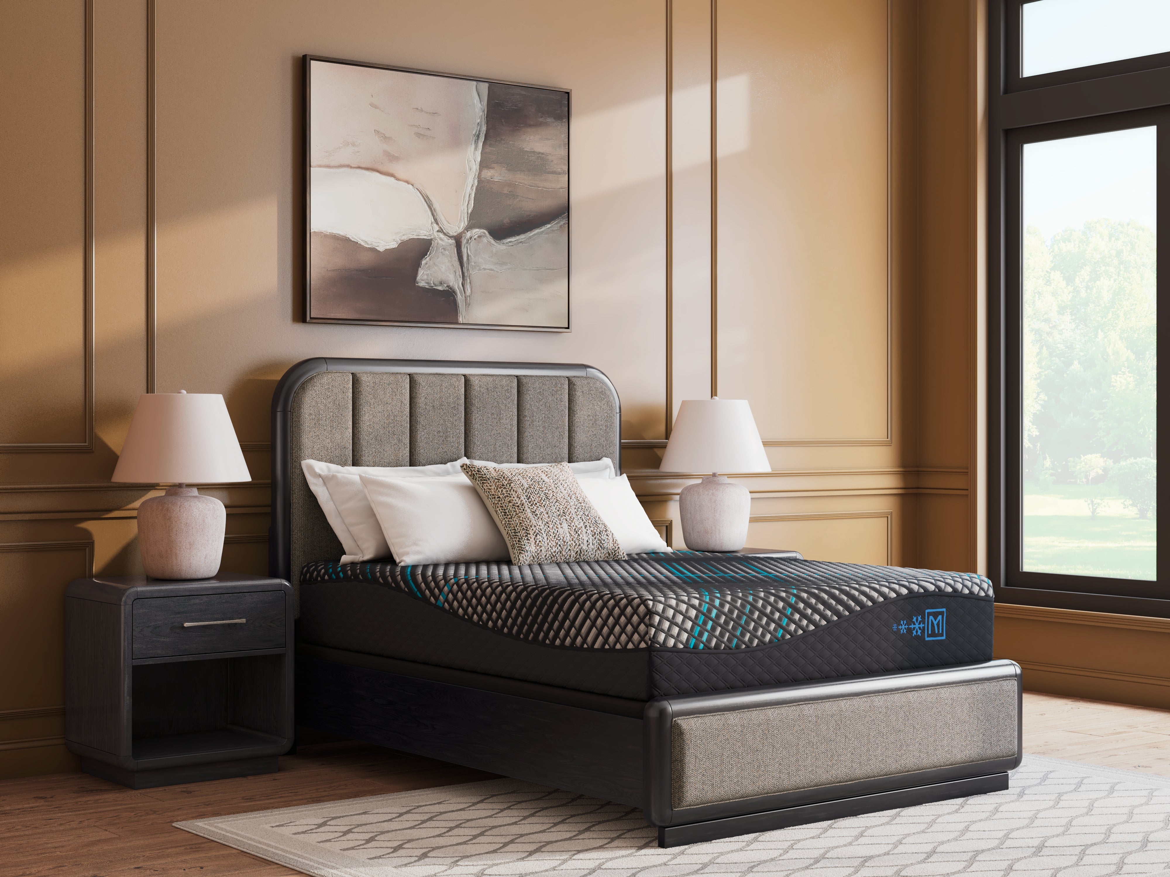 Diamond Furniture - Ashley Furniture - Millennium 2.0 Hybrid 12 Inch Mattresses - California King / Black - M31351