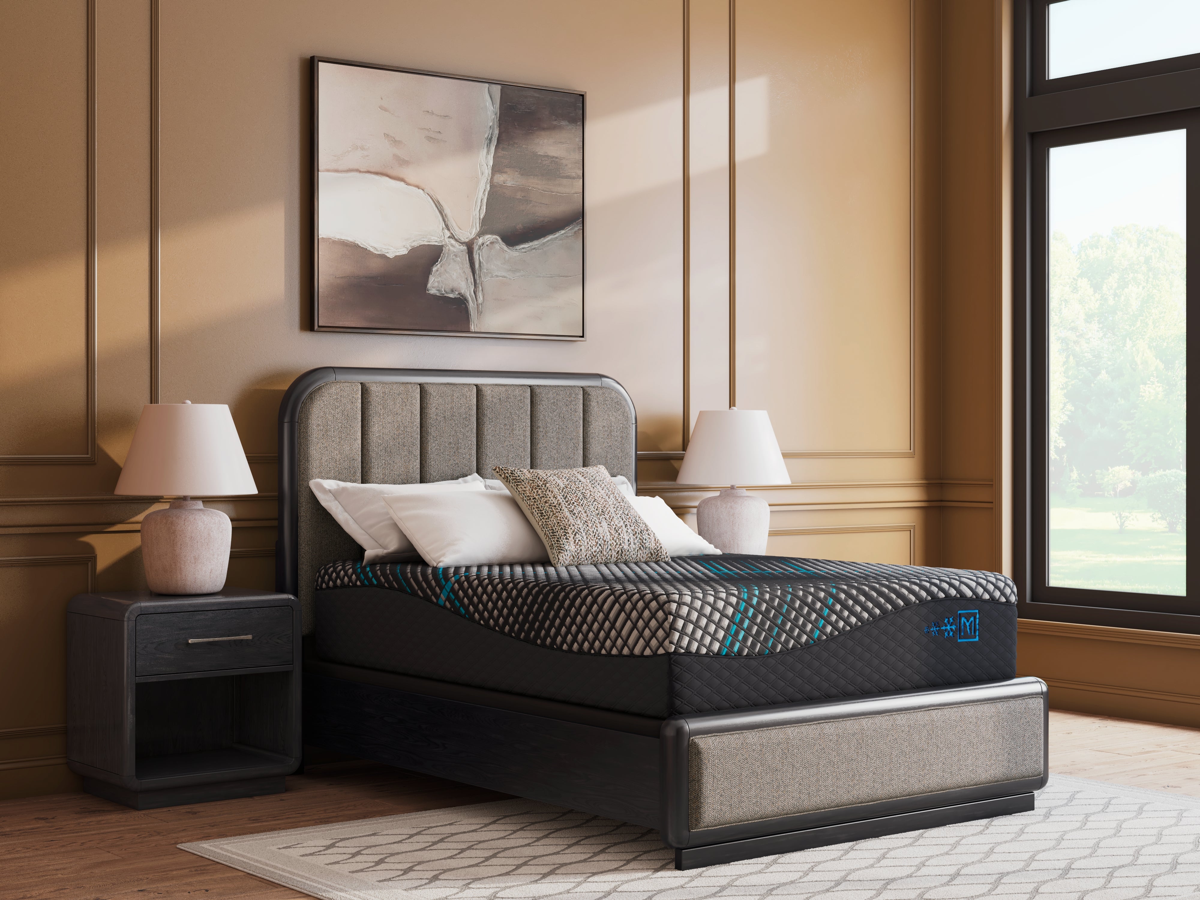 Diamond Furniture - Ashley Furniture - Millennium 2.0 Hybrid 14 Inch Mattresses - Queen / Black - M31431