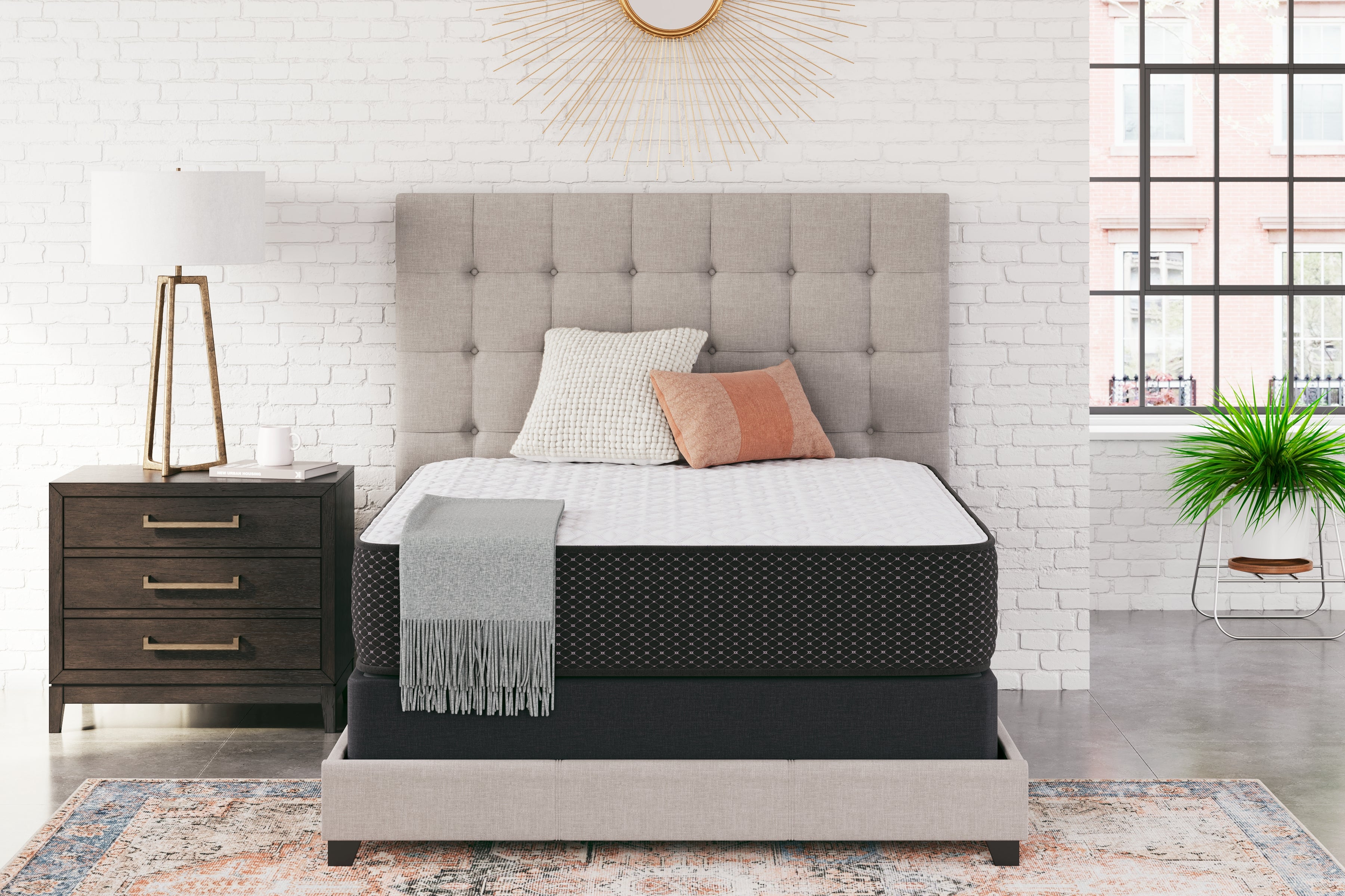 Diamond Furniture - Ashley Furniture - Limited Edition Firm Mattresses - Full / White - M41021