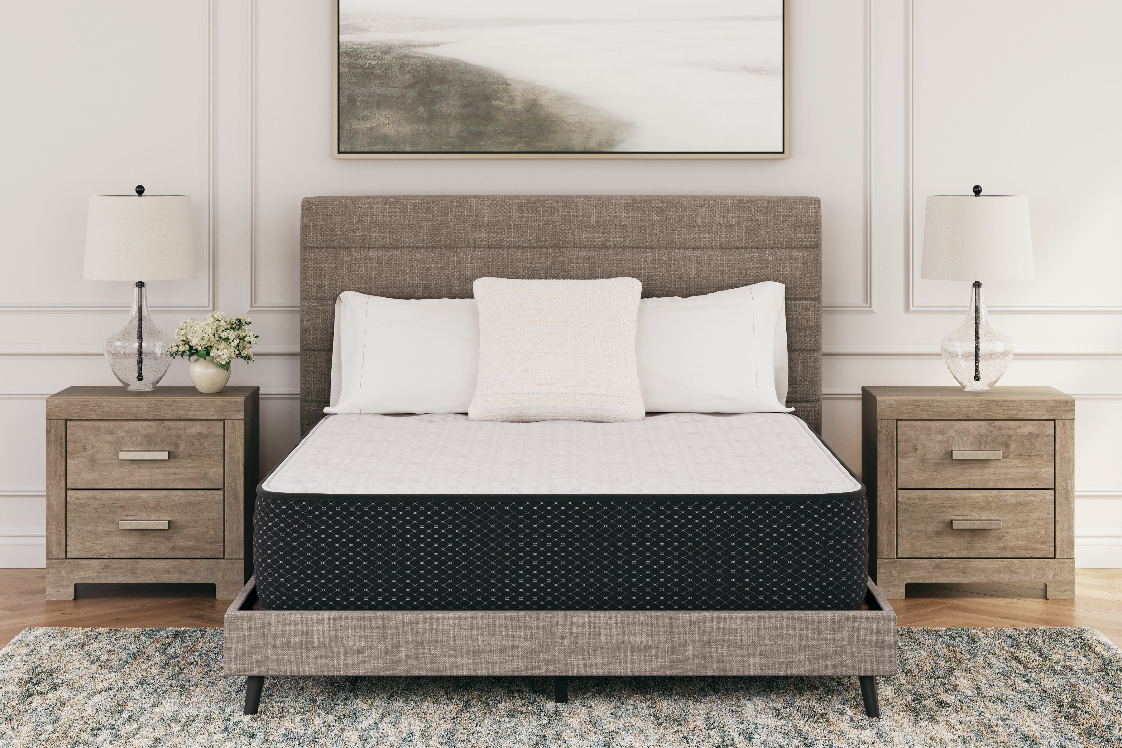 Diamond Furniture - Ashley Furniture - Limited Edition Plush Mattresses - King / White - M41141