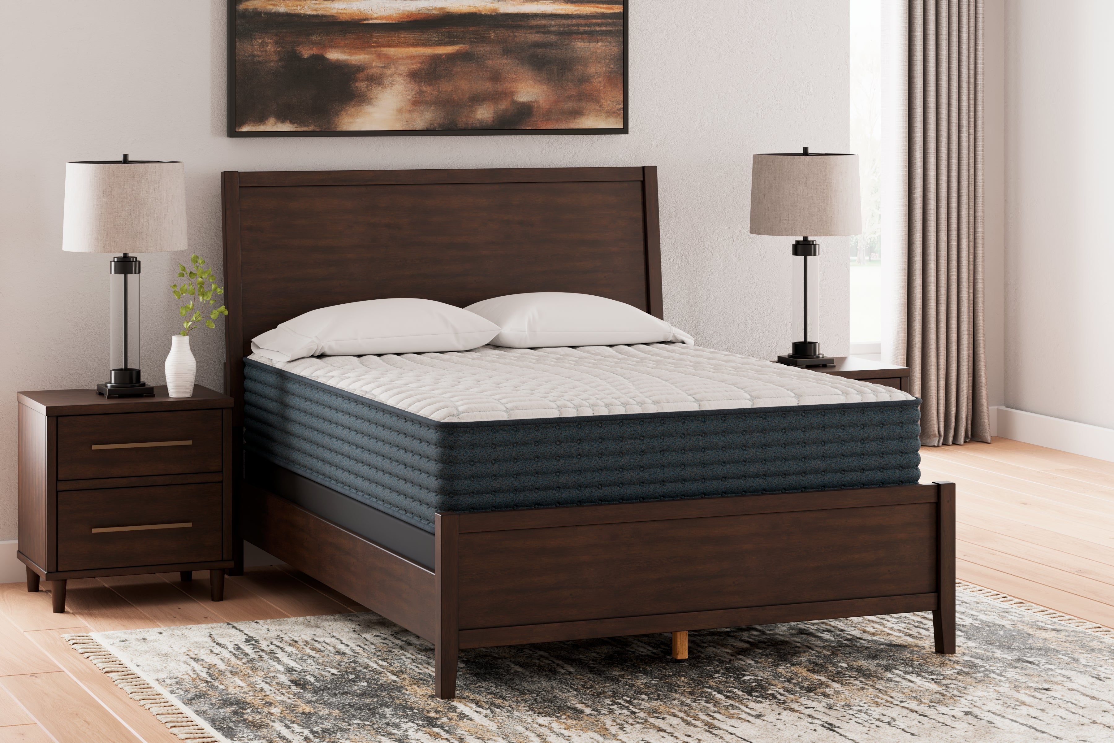 Diamond Furniture - Ashley Furniture - Hybrid 1200 Mattresses - Twin XL / White - M43571