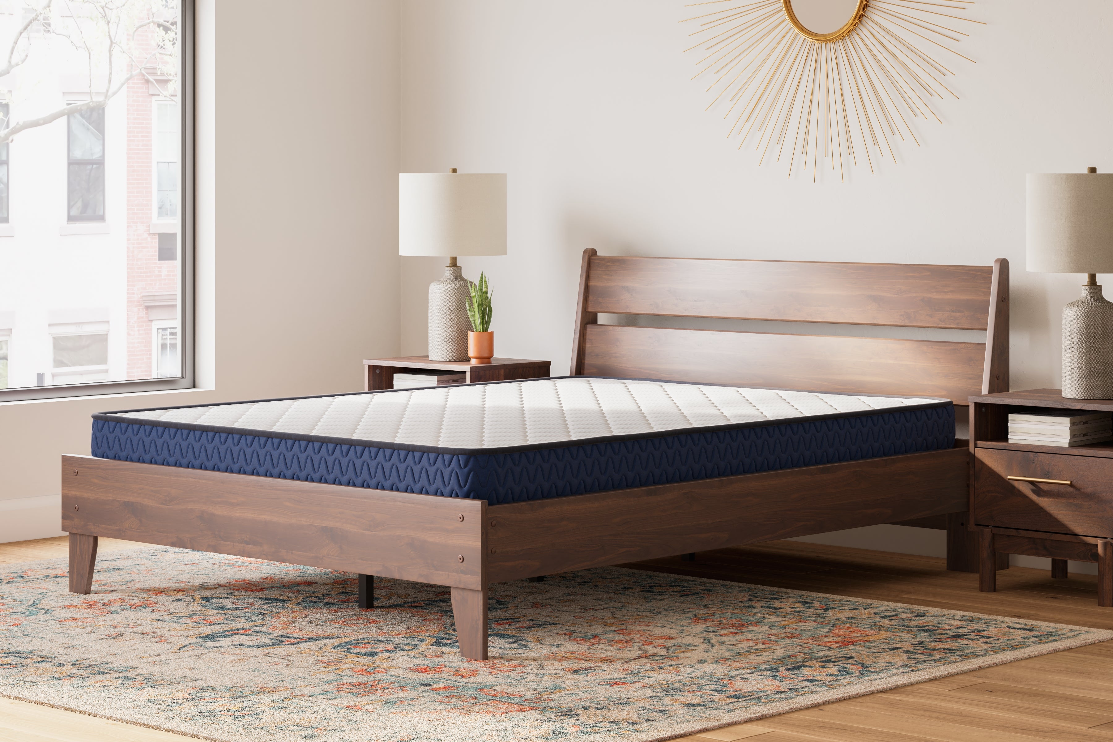 Diamond Furniture - Ashley Furniture - Ashley Firm Mattresses - Full / White - M44521