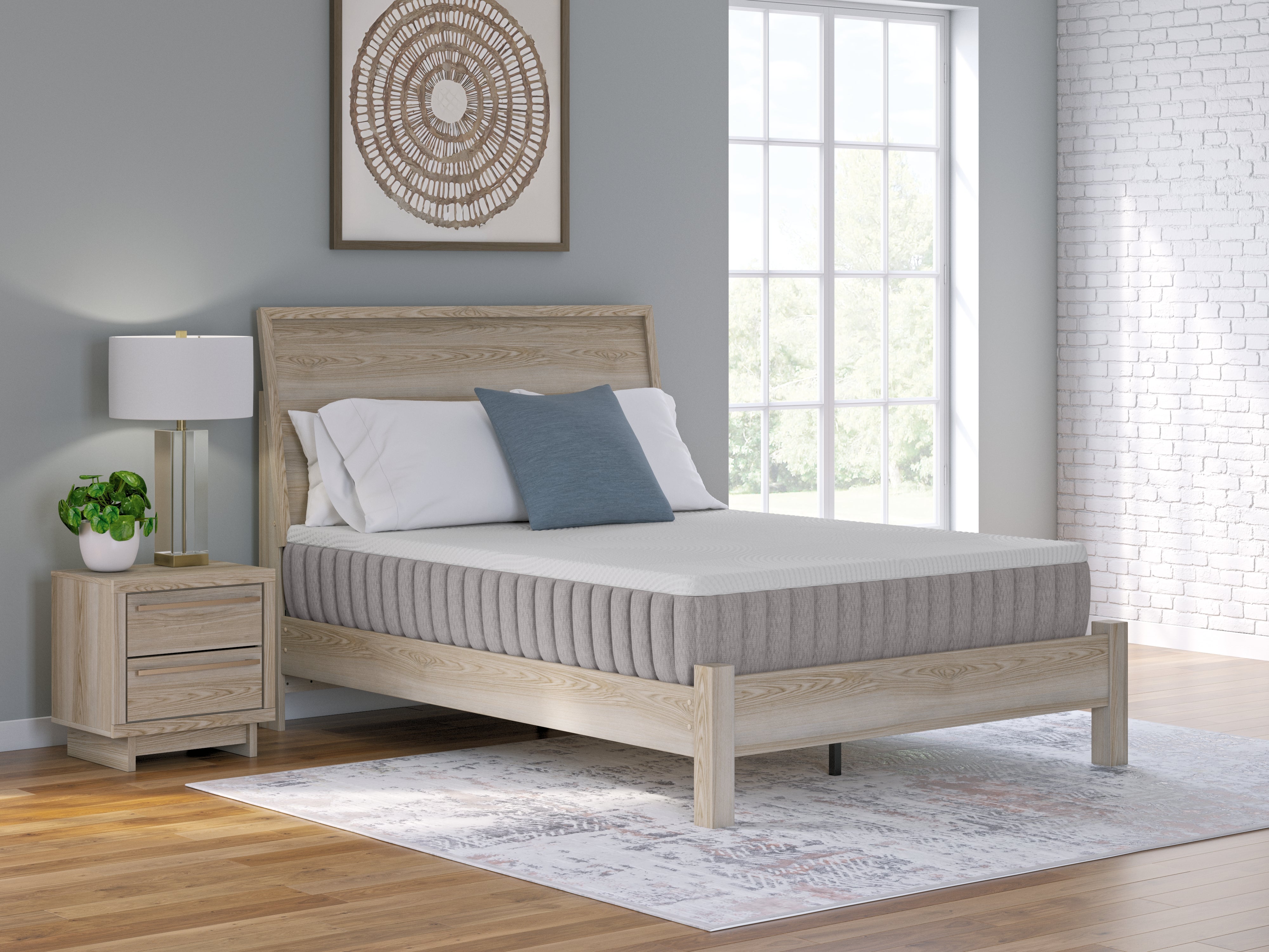 Diamond Furniture - Ashley Furniture - Terra Sleep Firm Mattresses - California King / White - M52251