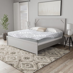 Diamond Furniture - Ashley Furniture - 12 Inch Memory Foam California King Mattress - California King / White - M59351