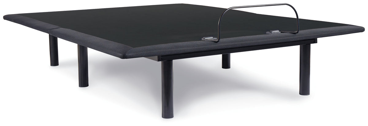 Diamond Furniture - Ashley Furniture - Head Up Only Foundation King Adjustable Head Base - King Adjustable Head Base / Charcoal Gray - M5X142