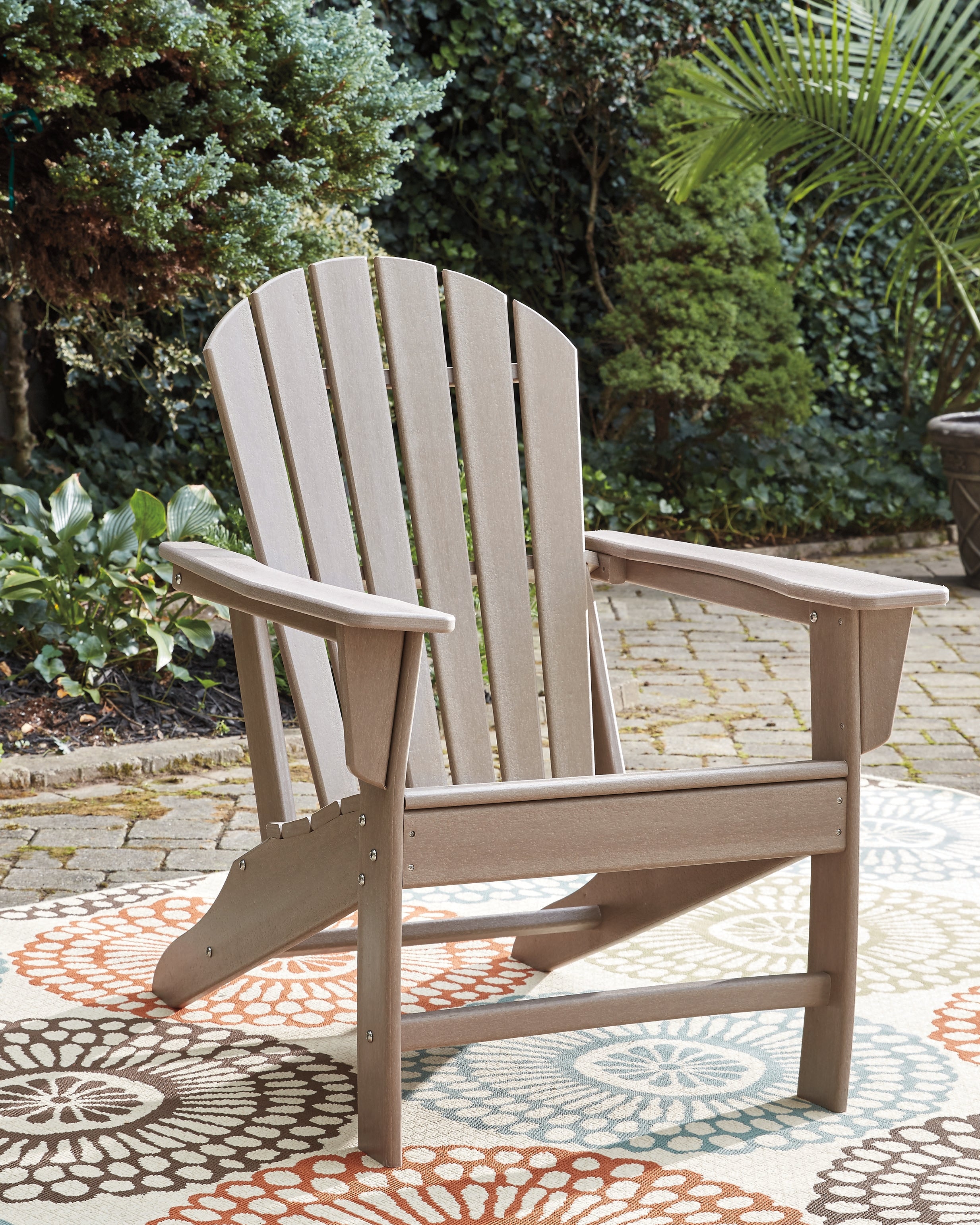 Diamond Furniture - Ashley Furniture - Sundown Treasure Outdoor - Adirondack Chair / Driftwood - P014-898