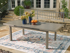 Diamond Furniture - Ashley Furniture - Beach Front Outdoor Dining Table - RECT Dining Room EXT Table - P323-635