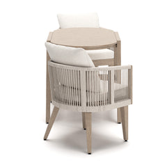 Ivory Vine Outdoor Table/Chairs (Set of 3)