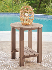Diamond Furniture - Ashley Furniture - Grover Beach Outdoor End Table - Oval End Table - PCP422-706