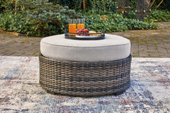 Diamond Furniture - Ashley Furniture - Harbor Court Outdoor - Corner with Cushion (Set of 2) / Gray - P459-877