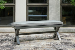 Diamond Furniture - Ashley Furniture - Elite Park Outdoor Bench with Cushion - Bench with Cushion - P518-600