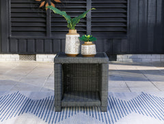 Diamond Furniture - Ashley Furniture - Elite Park Outdoor End Table - Square End Table - P518-702