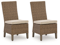 Diamond Furniture - Ashley Furniture - Laguna Heights Side Chair with Cushion (Set of 2) - Side Chair with Cushion (Set of 2) / Beige - PCP790-601