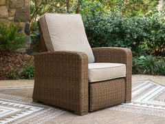 Diamond Furniture - Ashley Furniture - Laguna Heights Outdoor Recliner - Recliner - PCP790-825