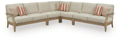 Diamond Furniture - Ashley Furniture - Clare View 5-Piece Outdoor Sectional - 5-Piece Outdoor Sectional - P801P12