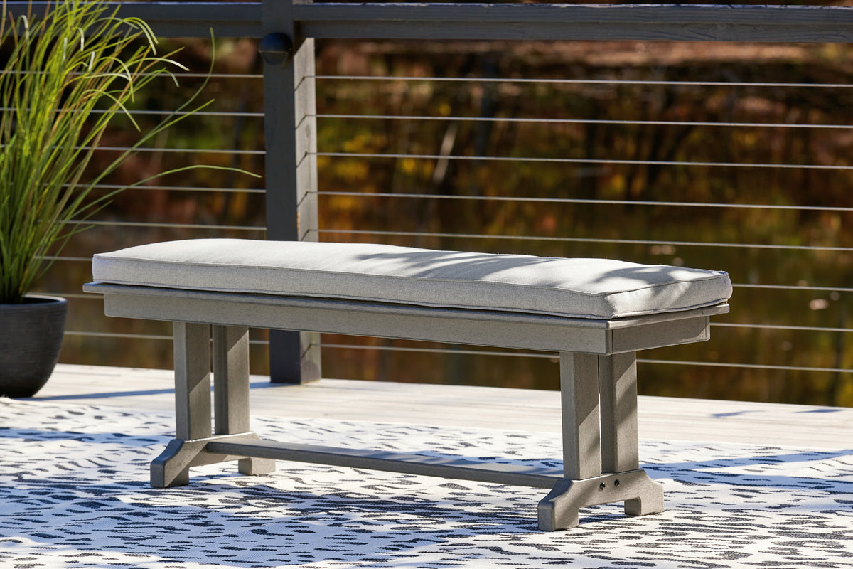 Diamond Furniture - Ashley Furniture - Visola Bench with Cushion - Bench with Cushion - P802-600