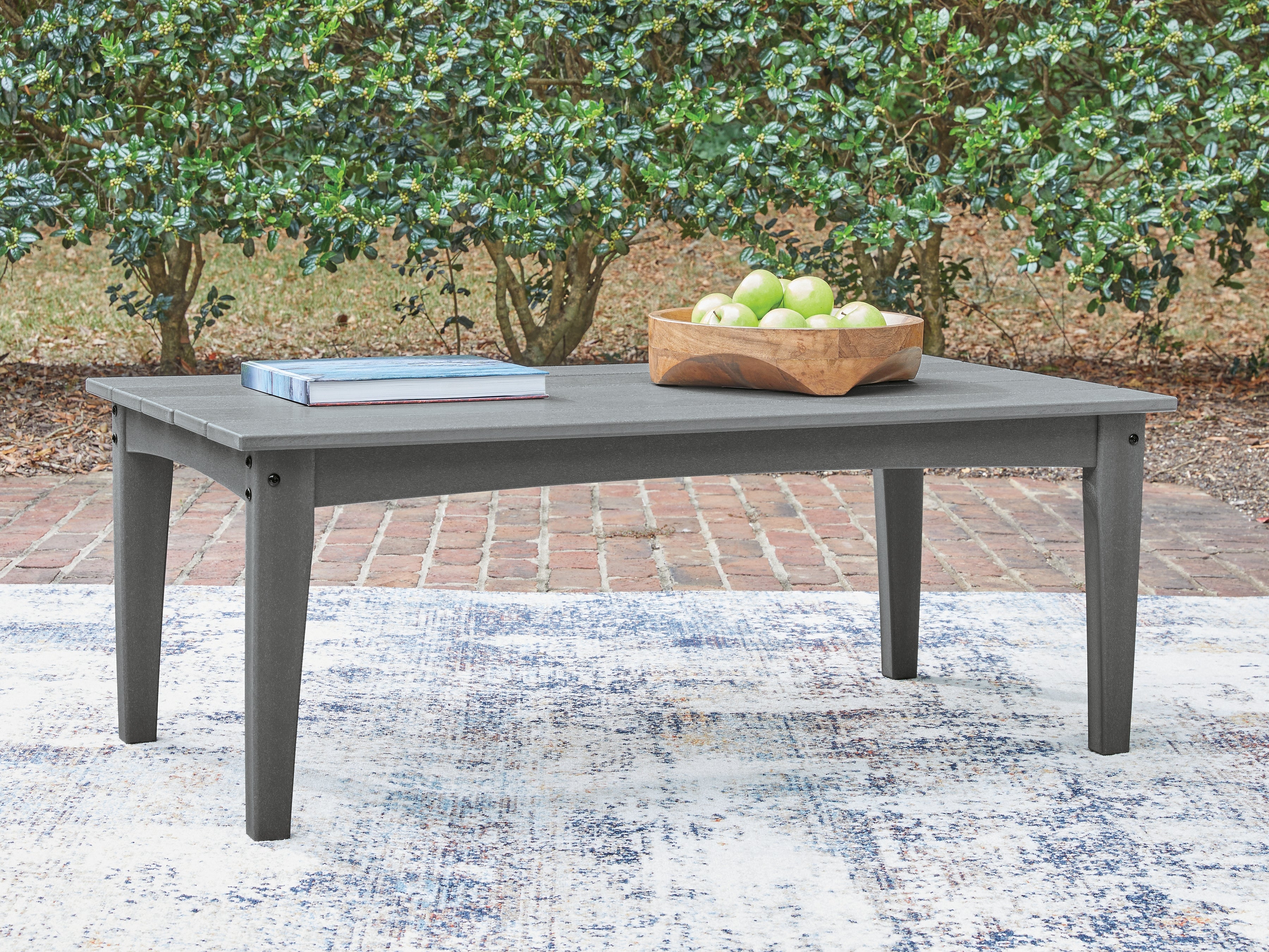 Diamond Furniture - Ashley Furniture - Cove Beach Outdoor Coffee Table - Rectangular Cocktail Table - PCP803-701