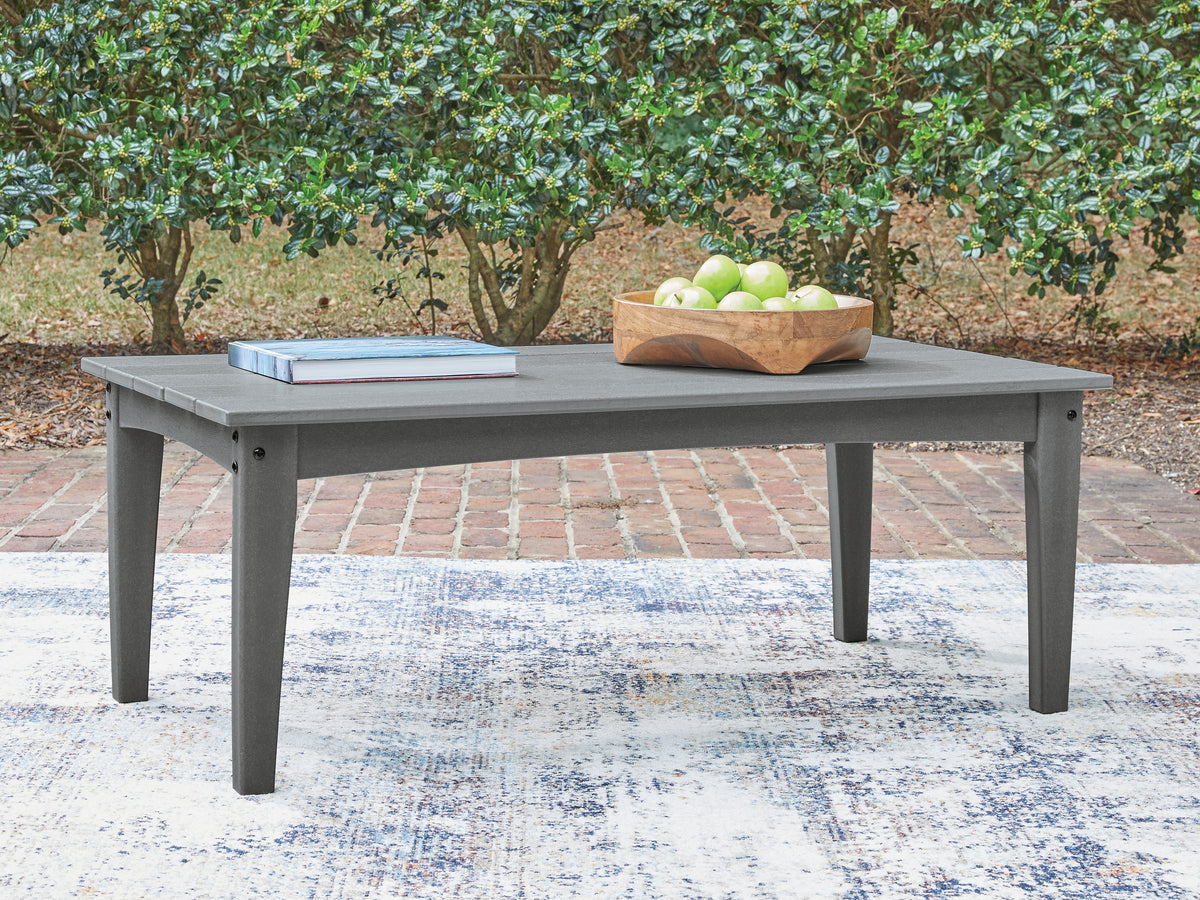 Diamond Furniture - Ashley Furniture - Cove Beach Outdoor Coffee Table - Rectangular Cocktail Table - PCP803-701