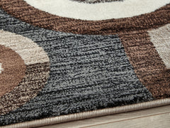 Diamond Furniture - Ashley Furniture - Guintte 5' x 6'7" Rug - 5' x 6'7" Rug / Multi - R403972
