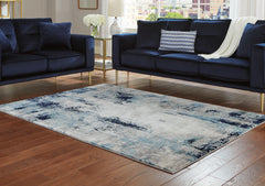 Diamond Furniture - Ashley Furniture - Leonelle 5'3" x 7'3" Rug - 5'3" x 7'3" Rug - R404872