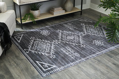Diamond Furniture - Ashley Furniture - Arloman 5' x 7' Washable Rug - 5' x 7' Washable Rug - R405932