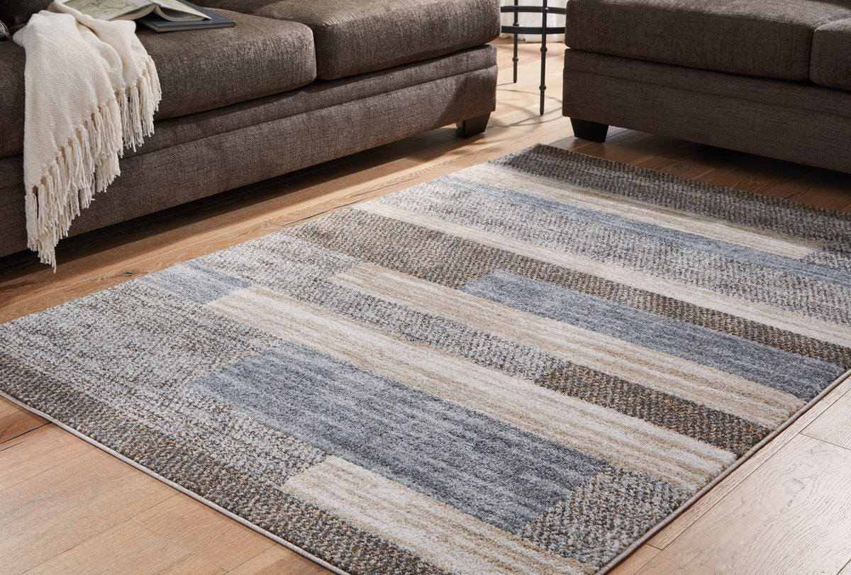 Diamond Furniture - Ashley Furniture - Sethburn 8' x 10' Rug - 8' x 10' Rug - R406591
