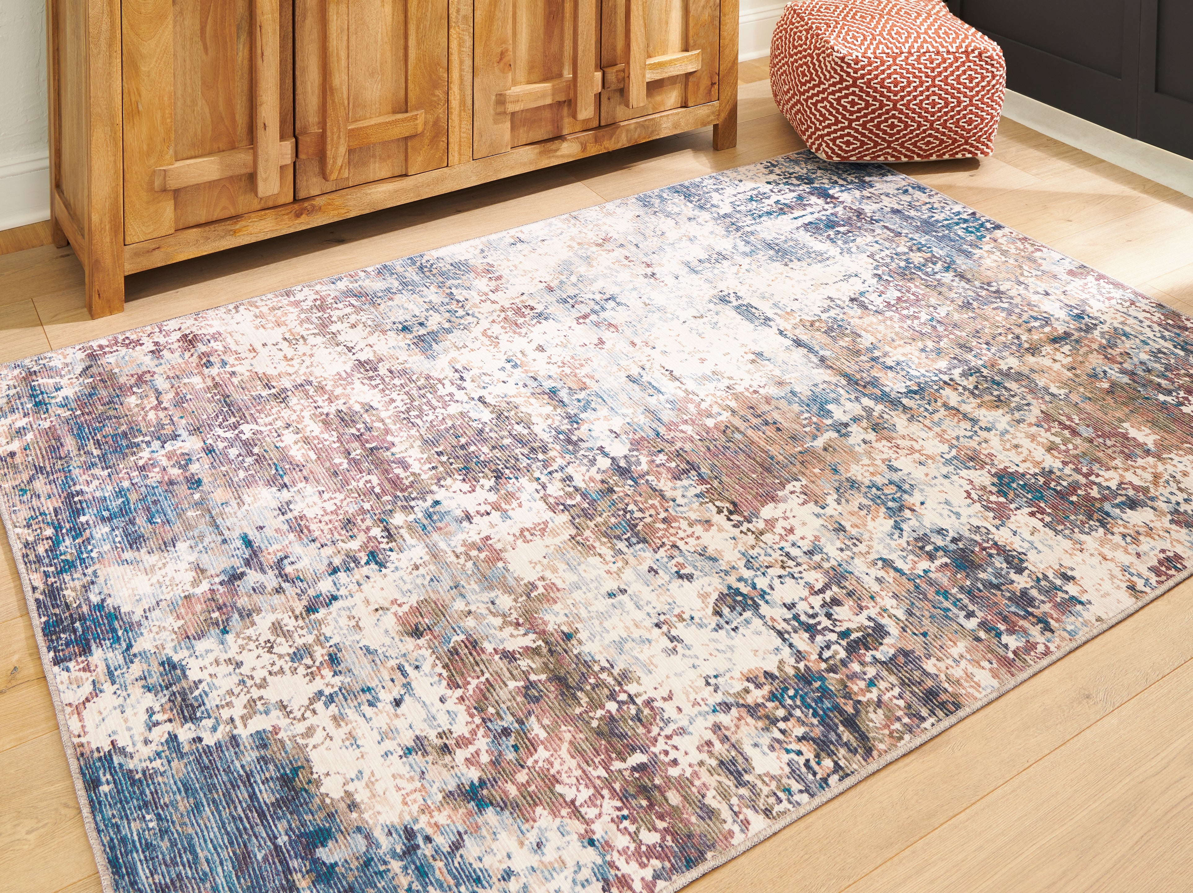 Diamond Furniture - Ashley Furniture - Willbertal 8' x 10' Washable Rug - 8' x 10' Washable Rug - R406651