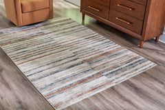Diamond Furniture - Ashley Furniture - Kemart 5' x 7' Rug - 5' x 7' Rug - R406682