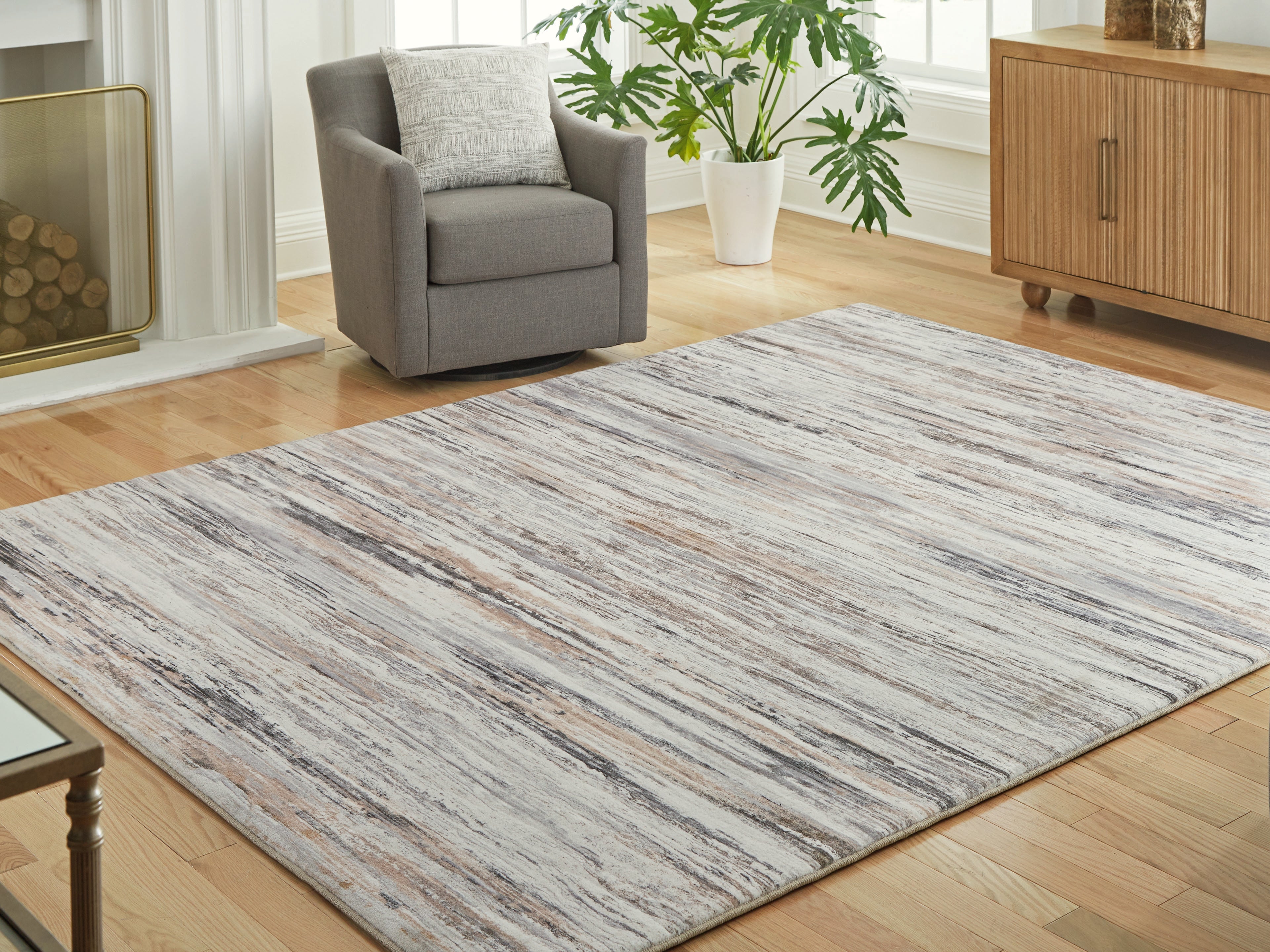 Diamond Furniture - Ashley Furniture - Nace 7'6" X 9'6" Memory Foam Area Rug - 7'6" X 9'6" Memory Foam Area Rug - R407471